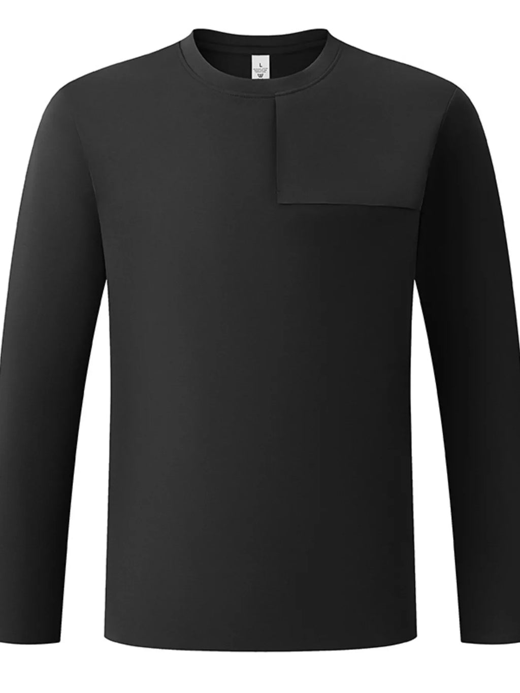 Men's Plus Size Long Sleeve T-Shirt