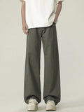 Men's Plus Size Loose Fit Wide Leg Pants