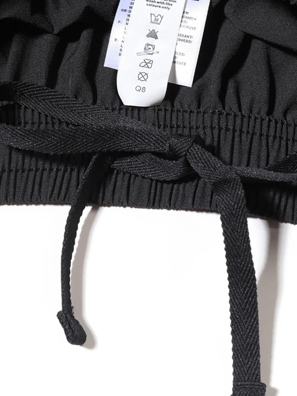 Men's Plus Size Drawstring Active Training Shorts