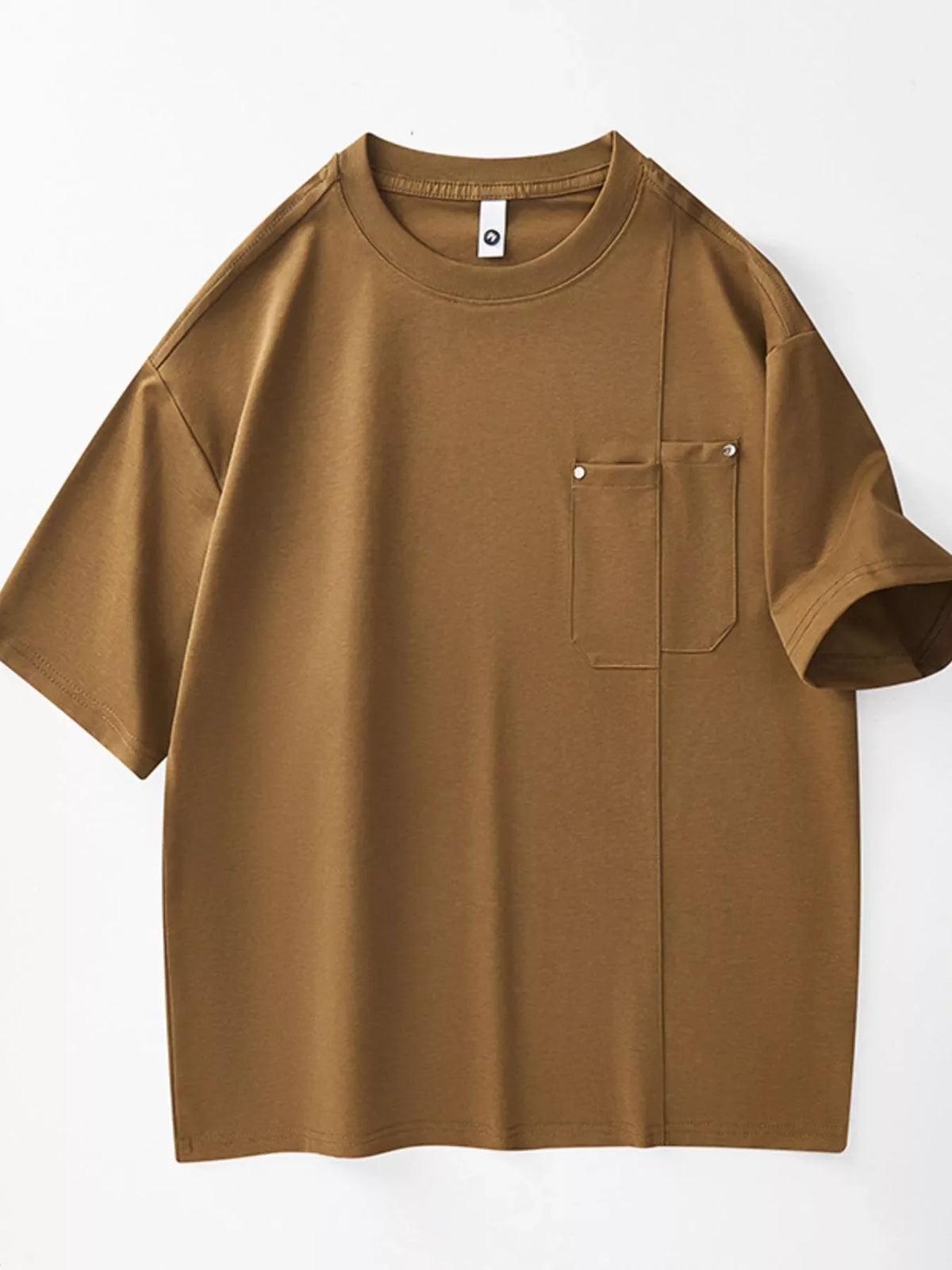 Men's Plus Size Round Neck Short Sleeve T-Shirt
