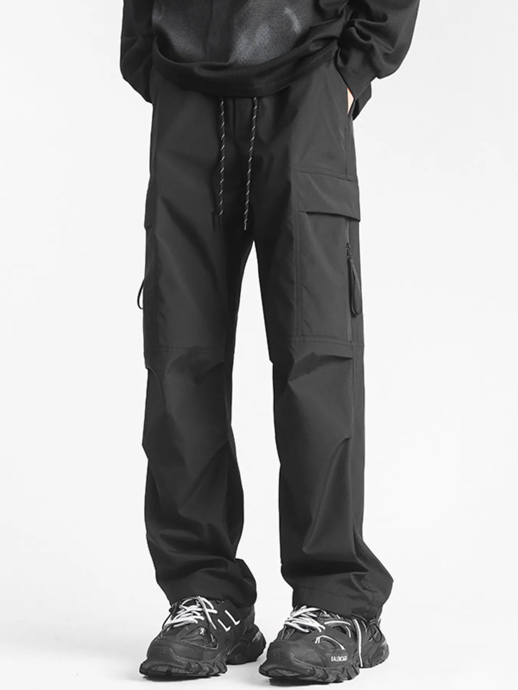 Men's Plus Size Loose Fit Cargo Pants