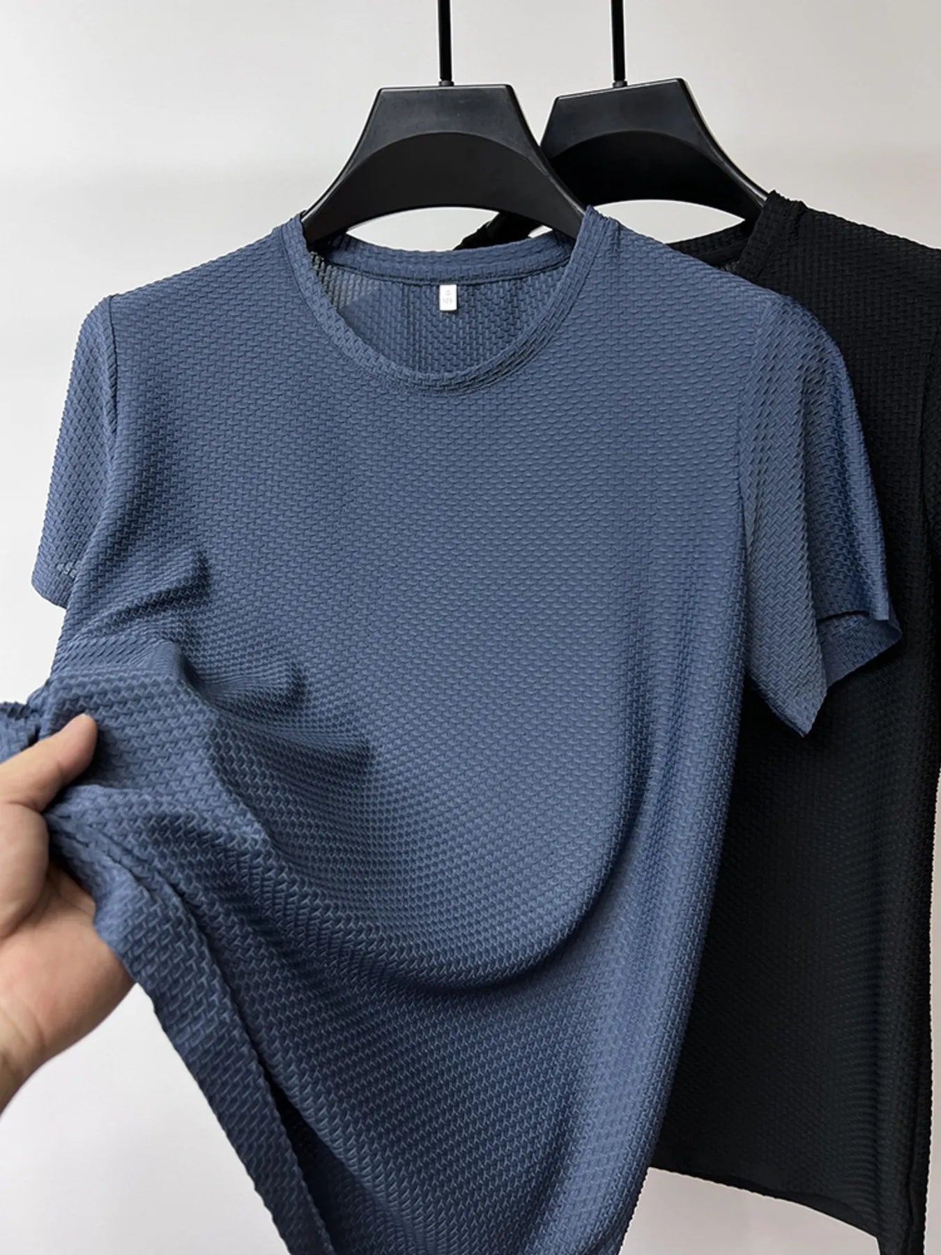 Men's Plus Size Round Neck Short Sleeve T-Shirt
