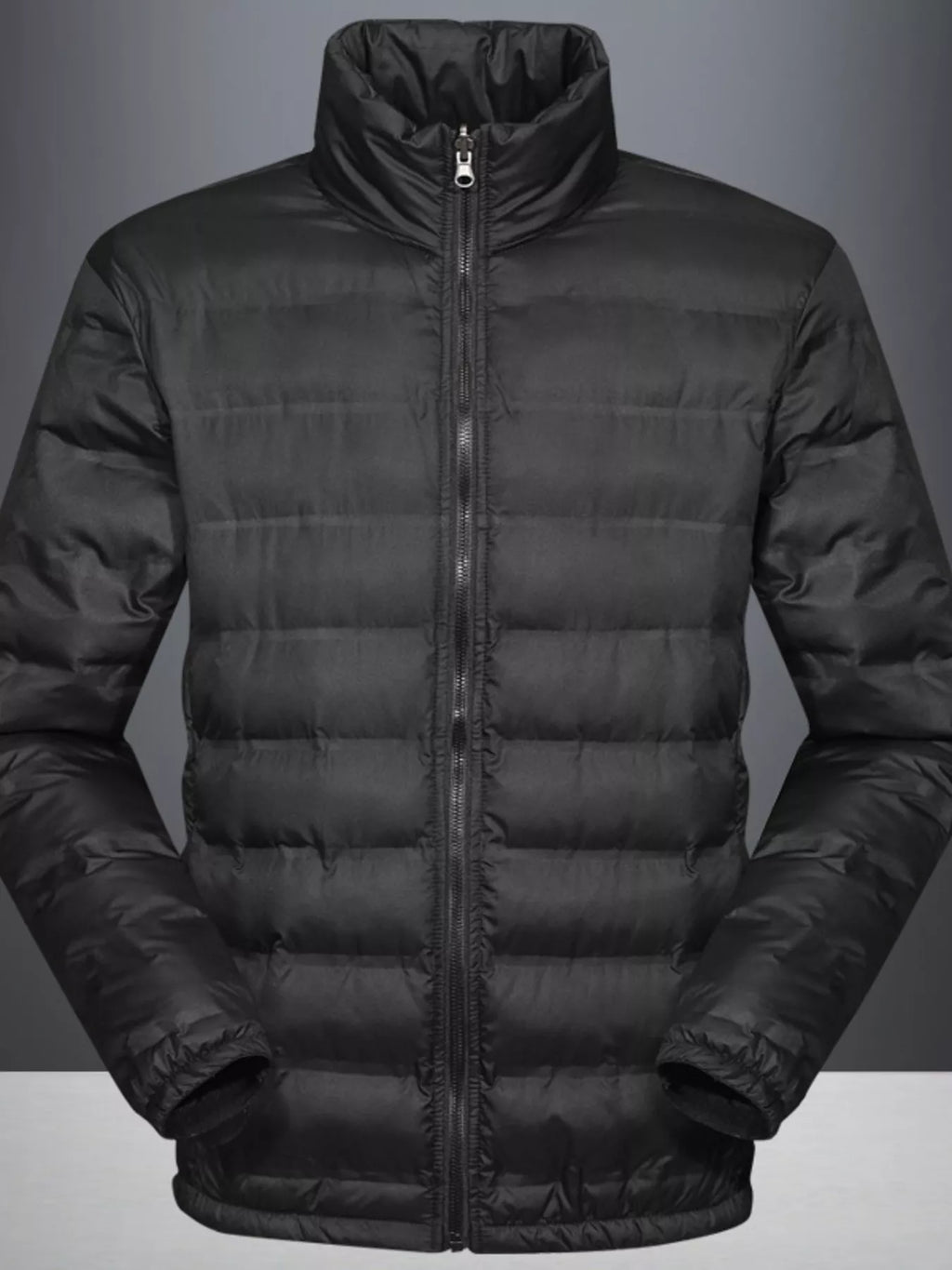 Men's Plus Size Zip Up Outdoor Jacket
