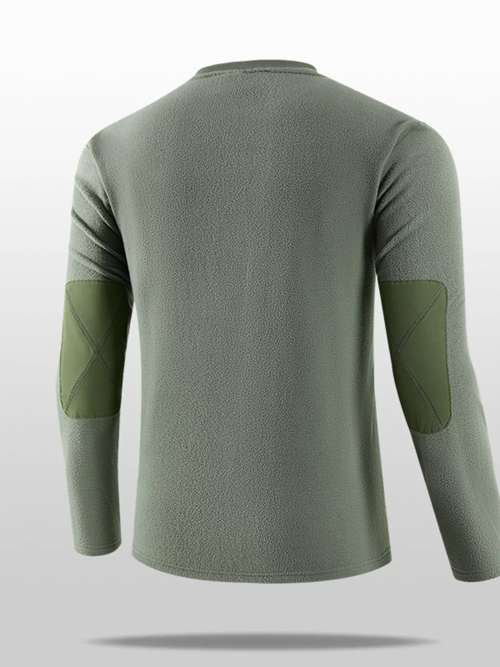 Men's Plus Size Long Sleeve Pocket T-Shirt