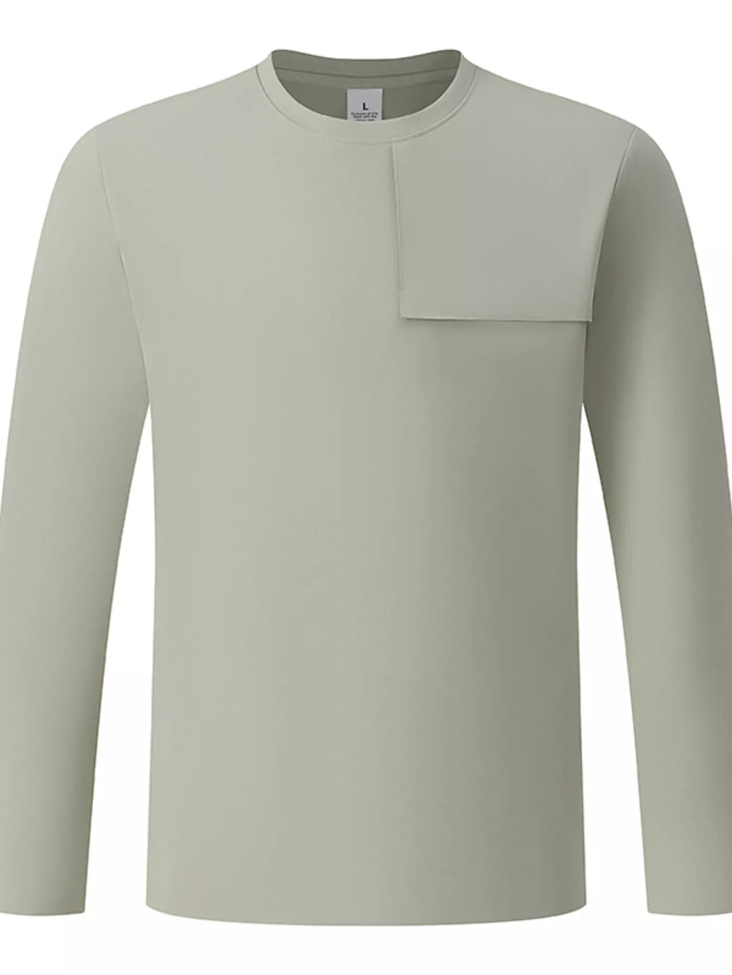 Men's Plus Size Long Sleeve T-Shirt