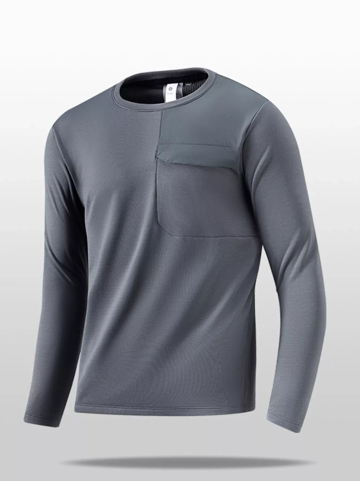 Men's Plus Size Casual Long Sleeve T-Shirt