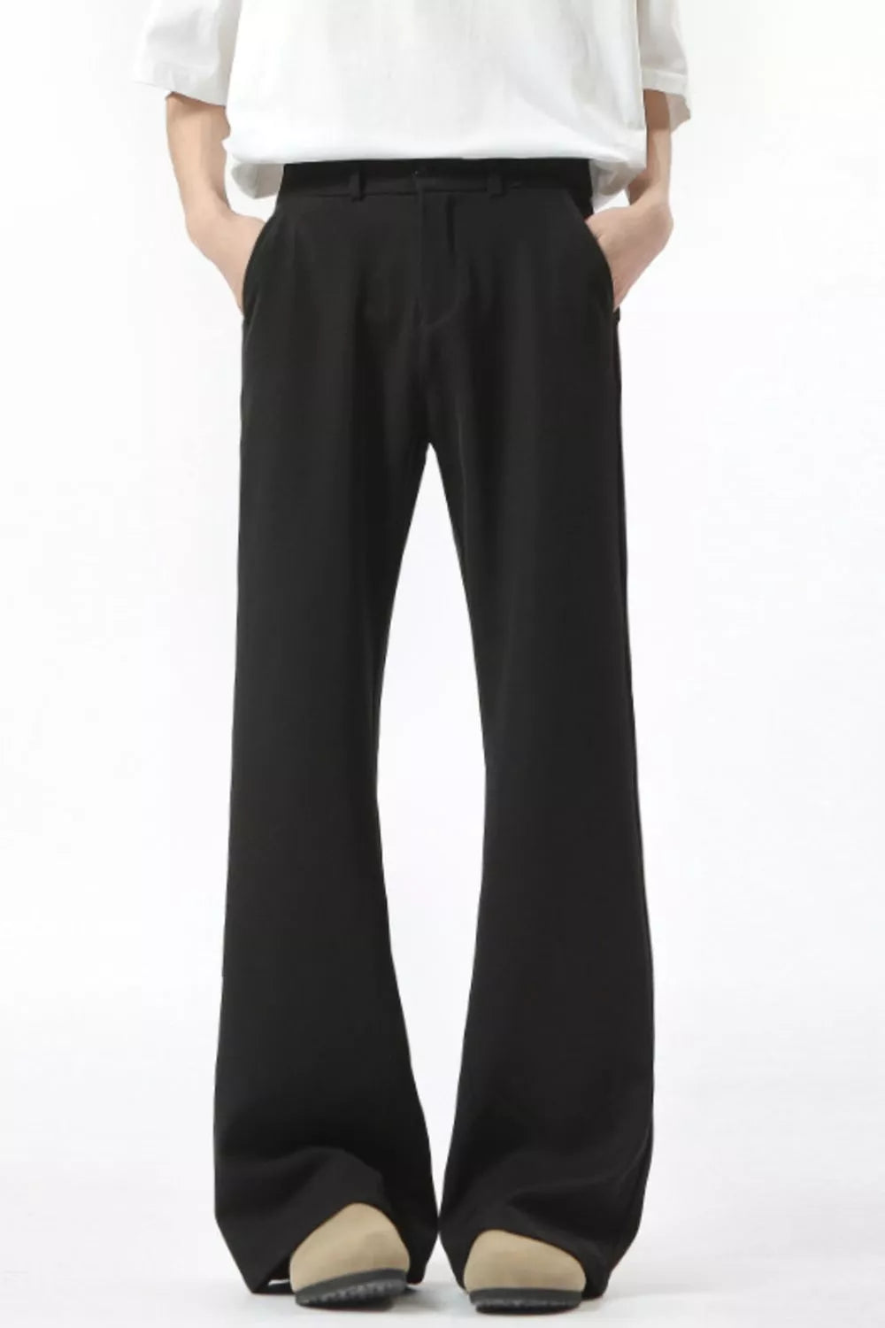 Men's Full Size Wide Leg Pants Plus Size