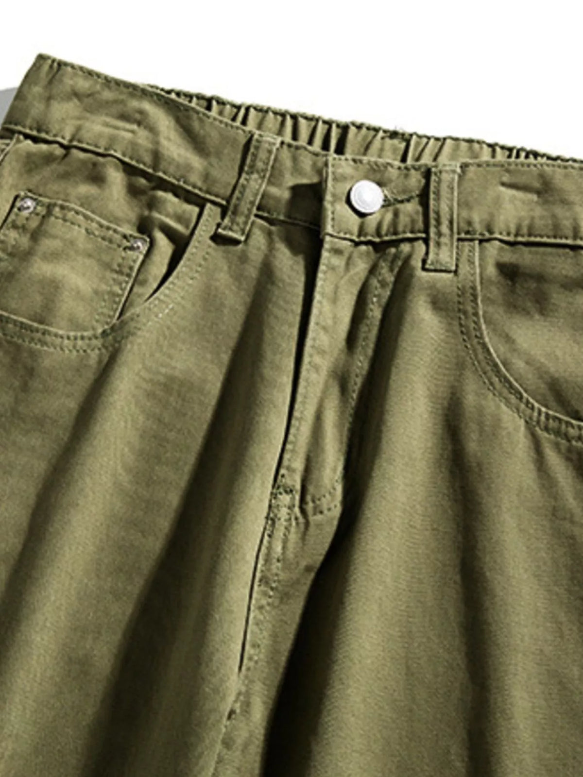 Men's Plus Size Loose Fit Wide Leg Pants