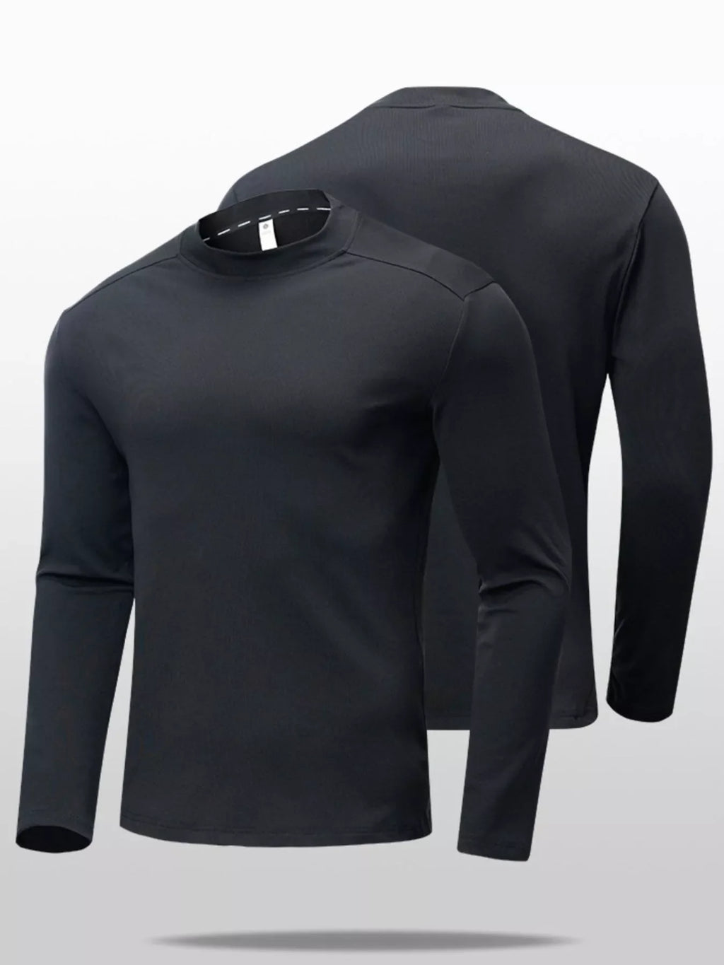 Men's Plus Size Long Sleeve T-Shirt