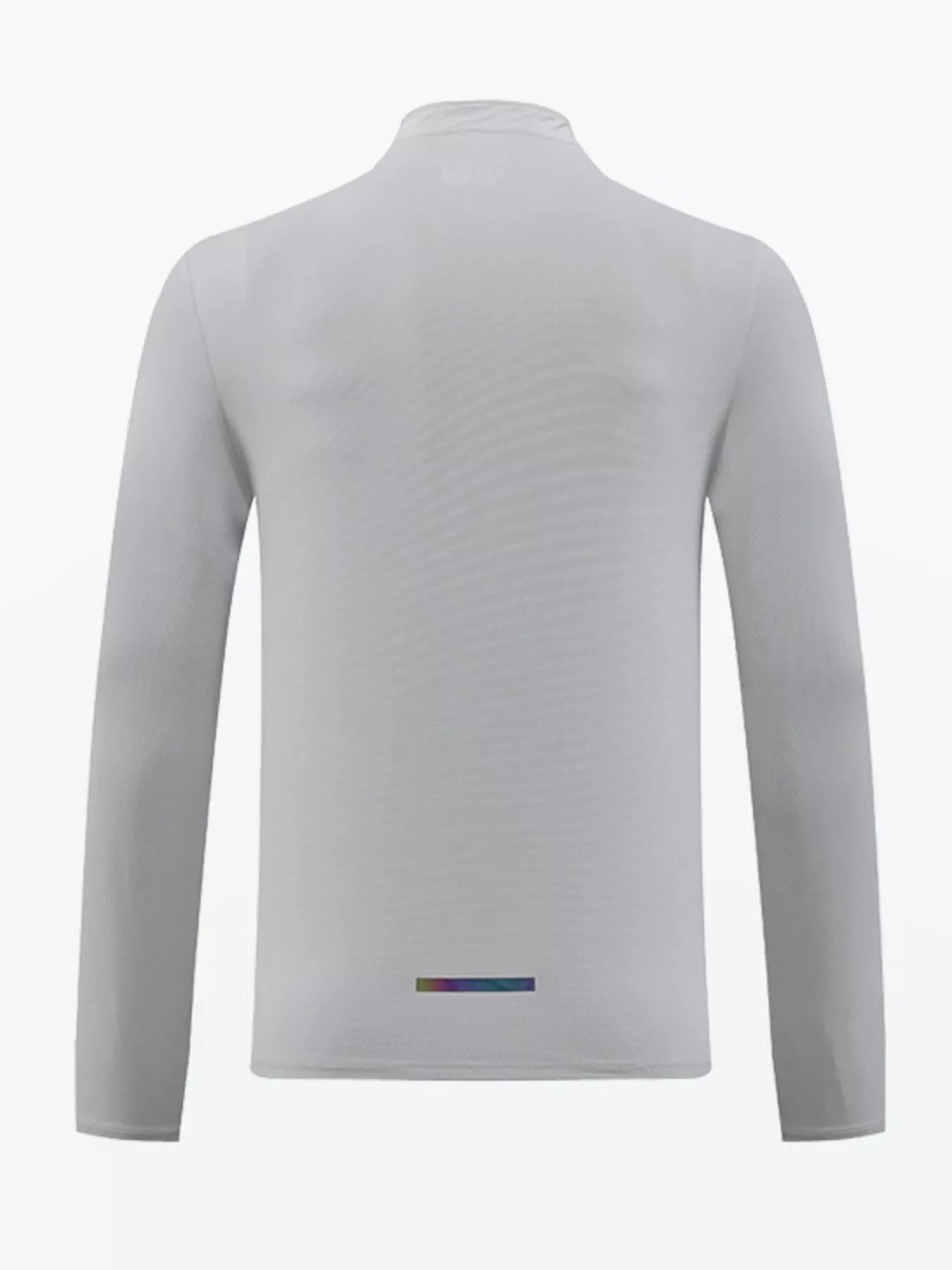 Men's Plus Size Long Sleeve Active T-Shirt with Zipper
