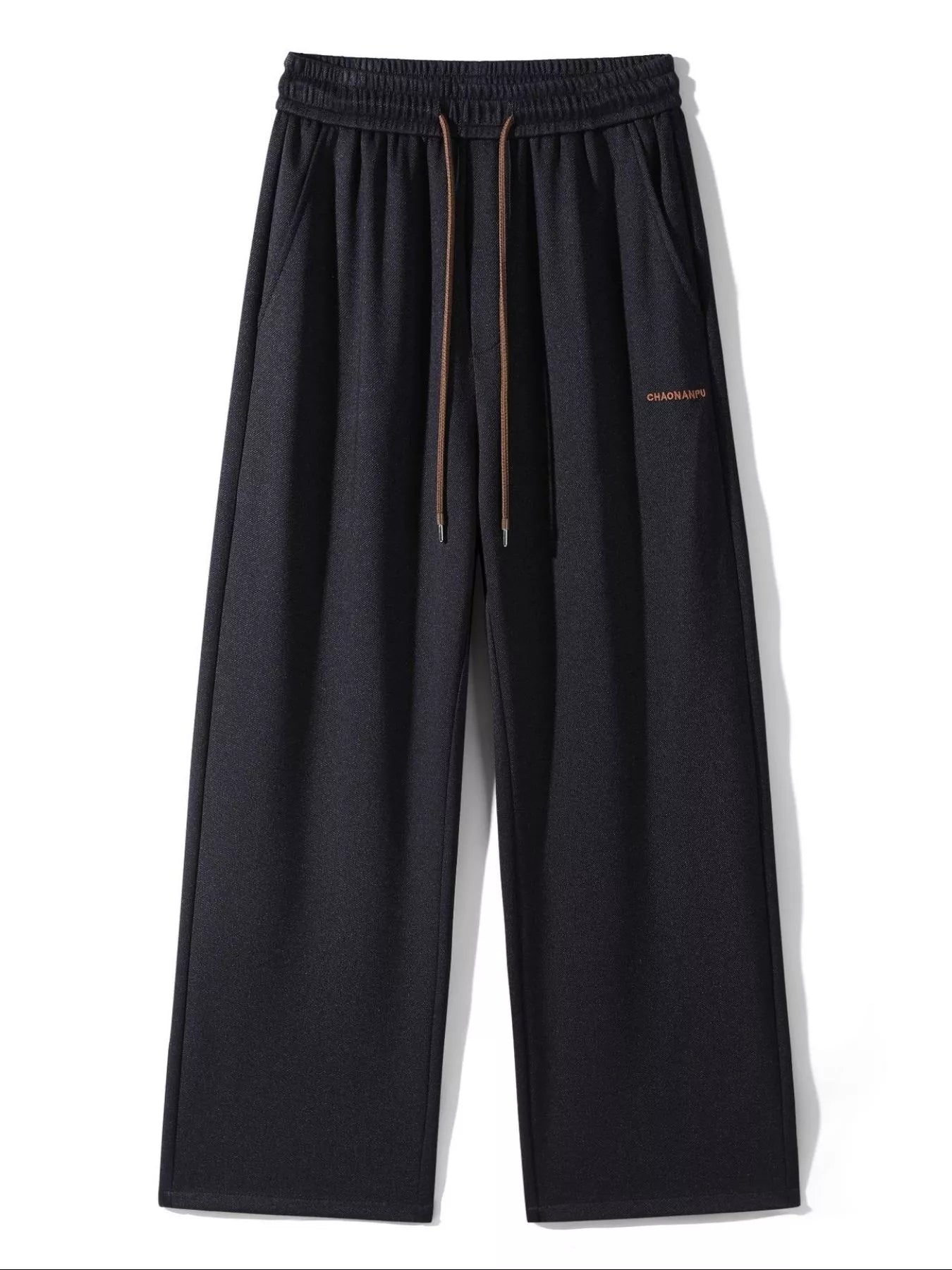 Men's Plus Size Casual Loose Fit Drawstring Pants