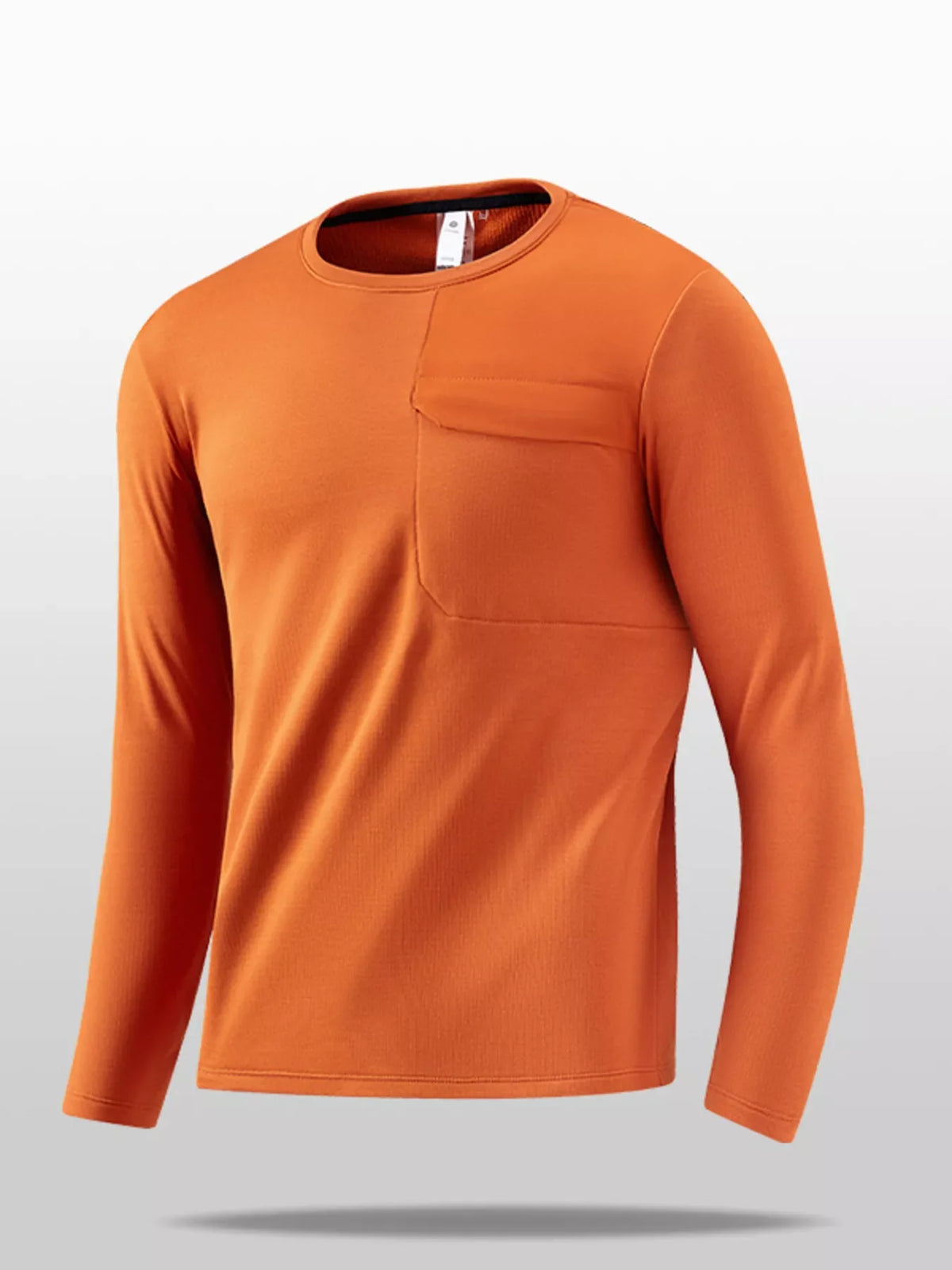 Men's Plus Size Casual Long Sleeve T-Shirt